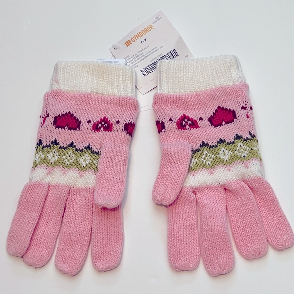 NWT Gymboree Size 5-7 Winter Gloves